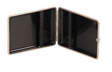 Preview: Zigarettenetui 100mm "Soft-Leder schwarz"